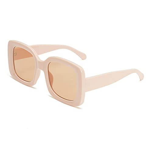 COTIA Fashion Square Gradient Women Sunglasses Vintage Oversized Big Frame Eyewear Men Shades UV400 Sun Glasses
