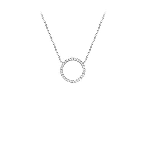 Preisvergleich Produktbild Carissima Gold Damen Collier Weißgold - 5.19.8079