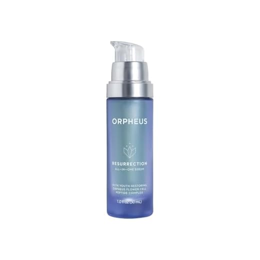 ORPHEUS Soro facial multifuncional com células-tronco vegetais com complexo peptídeo estimulante de colágeno, ácido hialurônico, niacinamida, vitamina C e índigo selvagem | 30 ml