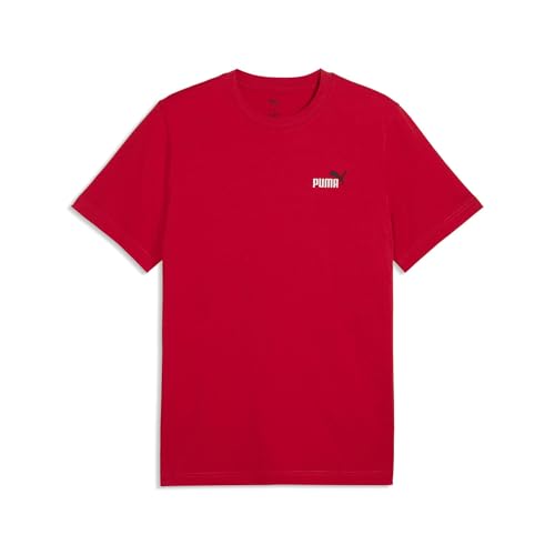 Puma Unisex 2 Color Small No. 1 Logo Tees, for All Time Red, XL EU – Ansicht 1