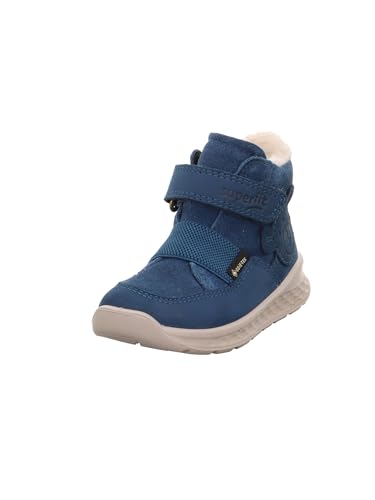 Superfit Breeze Baby - Jungen Lauflernschuh, Blau Grün 8000, 21...