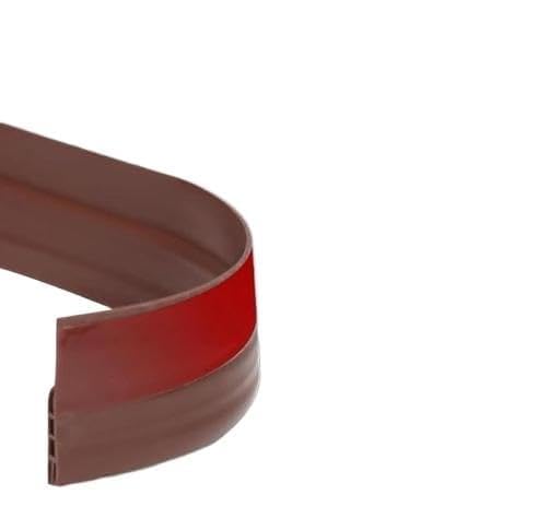 Door Draft Stopper - 1 Meter Weather Stripping Door Seal Strip, Under Door Sweep for Noise, Dust & Draft Protection (Brown)|DAS-P615-image-22