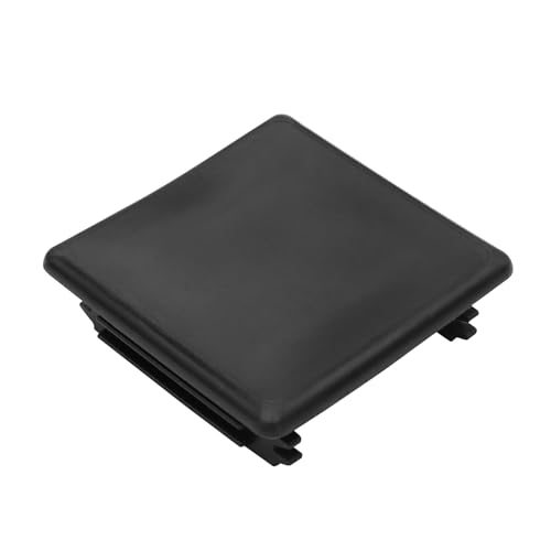 Image of 100 Pieces 1-5 /8 inch Plastic Strut Channel End Caps, Black PVC Metal Channel Protective Cover, Square Plug End Cap to Protect