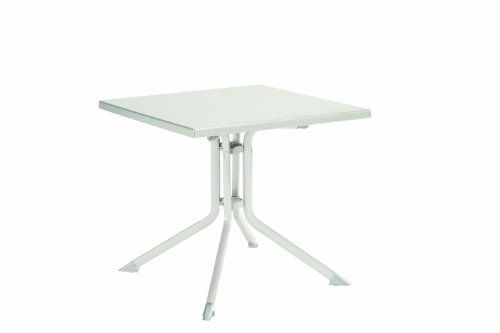 Preisvergleich Produktbild Kettler Klapptisch, 80x80 cm, weiß / weiß