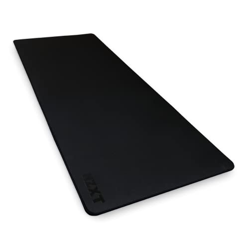 Image of NZXT Mouse Pad MXL900 - MM-XXLSP-BL - 900MM X 350MM - Stain Resistant Coating - Low-Friction Surface - Soft and Smooth Surface - Non-Slip Rubber Base - Black