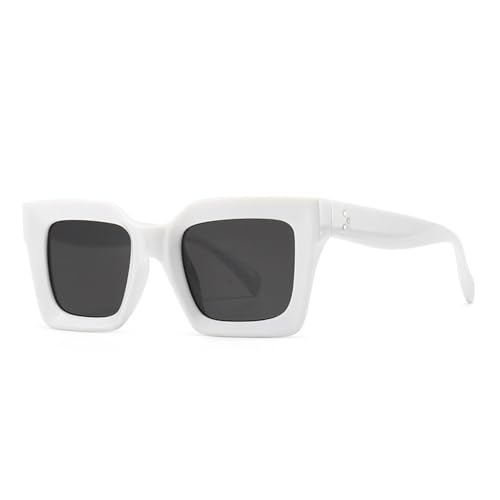 MUTYNE Lunettes de soleil rétro œil de chat pour femmes et carrées tendances