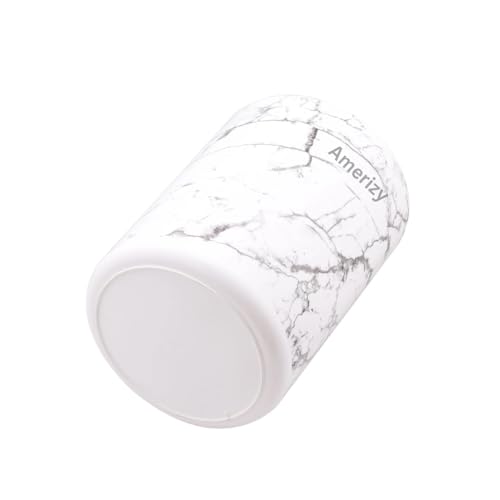 Caneca de Basura de 5 Galones con Diseño Mármol Blanco miniatura 3