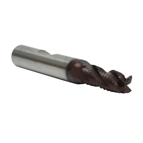 Image of HFS(R) Roughing End Mill Square End Mill 4 Flute M42 8% Cobalt TiAlN for Steel 5 /16 inch Dia.
