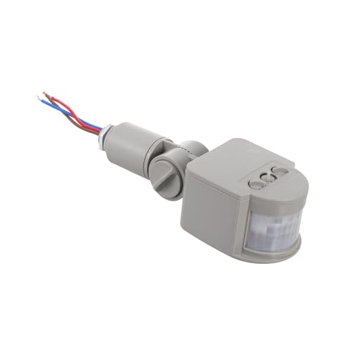 Cabilock Lámpara de Pared LED con Sensor de Movimiento Pir Infrarrojo Automático Detección hasta Luz Exterior Seguridad para Escaleras y Pasillos Ahorro Energético Uso Garajes y Sótanos