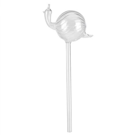 The Empty Space Self Watering Globe for Plants | Clear Glass Watering Bulb | Automatic Plant Waterer for Indoor & Outdoor Pots | Home Garden Accessory | Gift for Plant Lover (Pack of 1) (Snail)