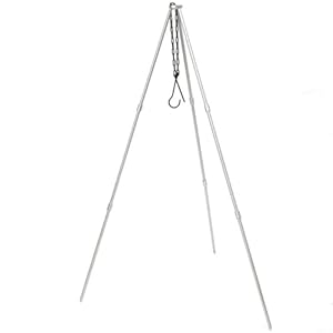 Micpointik Lagerfeuer Stativ Camping Grillzubehör