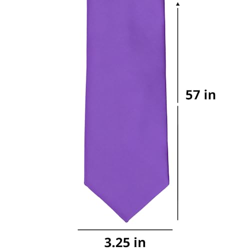 Image of tiemart Premium Solid Color Necktie