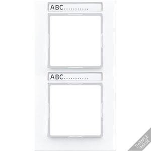 Cadre vertical 5 compartiments Jung incassable anthracite AC 585 bfna ANM