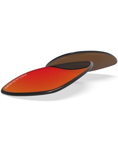 Image of BLAZERBUCK Polarized Replacement Lens & Nose Piece for Oakley Plaintiff Squared OO4063 Sunglass