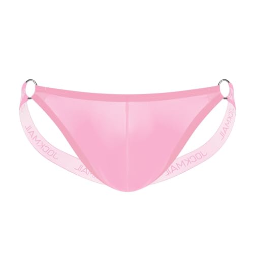 JOCKMAIL Jock straps for Men Sexy Jockstraps with Steel Ring Comfort Men's Jockstrap Underwear