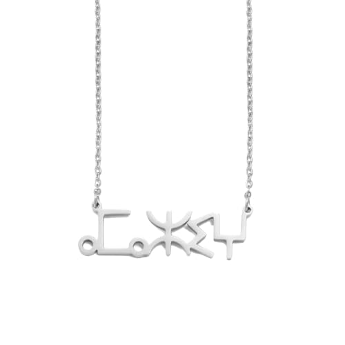 Bijoux en acier inoxydable berbères, un cadeau créatif unique pour femme
