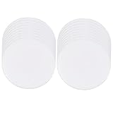 Toyvian 200 Stück Transparente Kunststoff Bingo Chips Spielsteine für Brettspiele und Glücksspiel Marker Glatte Kanten Robuste Spielmünzen für Mathematik Lernen und Spielzubehör