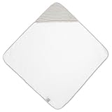 Little Unicorn Premium Musselin & Frottee Kapuzenhandtuch, 30 x 30 cm (grau...