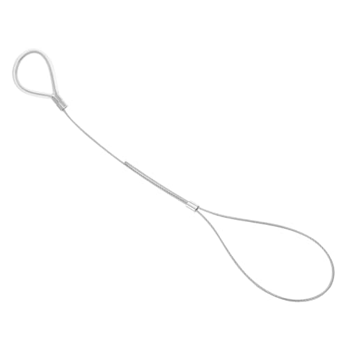 LIFKICH Stainless Steel Lifting Loop Cable Rope Attachments for Gym Lifting Machine Rope Exceptional Durability