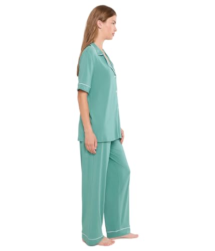 Image of Eberjey Gisele Short Sleeve Pant PJ Set