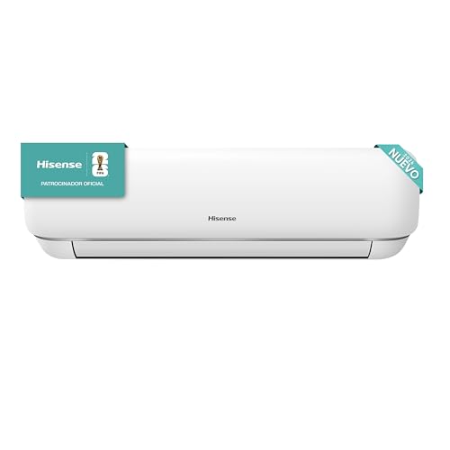 El Mejor Listado de Minisplit 1 Tonelada Frio Calor - los más vendidos. 44 Hisense Aire Acondicionado Minisplit ACR122KG, Frío 11000 Btu, 1 toneladas,220V,Enfriamiento rápido,5 velocidadesdel ventilador