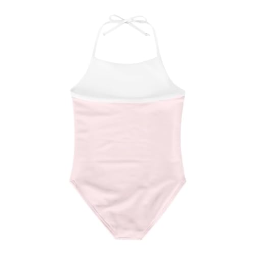 Image of Christmas Kids One-Piece Halter Swimsuits Beach Swimwear Bathing Suit for 3-10 Years Girls