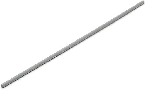 Barres rondes plastique 4mm gris Wave OM-389 pour décors miniatures