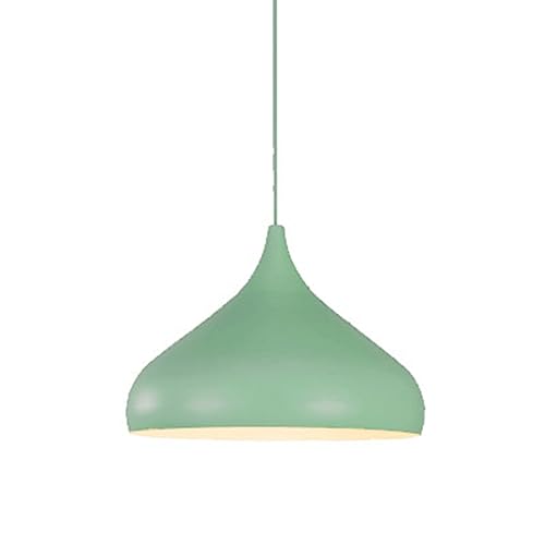 Suspension macaron scandinave en métal coloré luminaire pour salle à manger