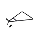 Soporte De Estacionamiento Caballete lateral triangular negro for motocicleta, compatible con KTM EXC, Kawasaki, Honda CRF y Yamaha YZ, universal, for enduro, dirt pit bike y motocross. Soporte