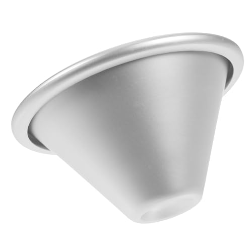 VALICLUD Molde para Hornear Pasteles de Aleación de Aluminio Antiadherente Molde de Repostería para Tartas y Budines Herramienta de Cocina para DIY y Fiesta Medio Sin Tapa