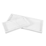 Cabilock 2stücke Waschtisch-organizer Aus Silikon in Großen Und Kleinen Ablage Für Schwämme Und Utensilien Spülmittelhalter Platzsparend Für Küche Und Bad Installieren