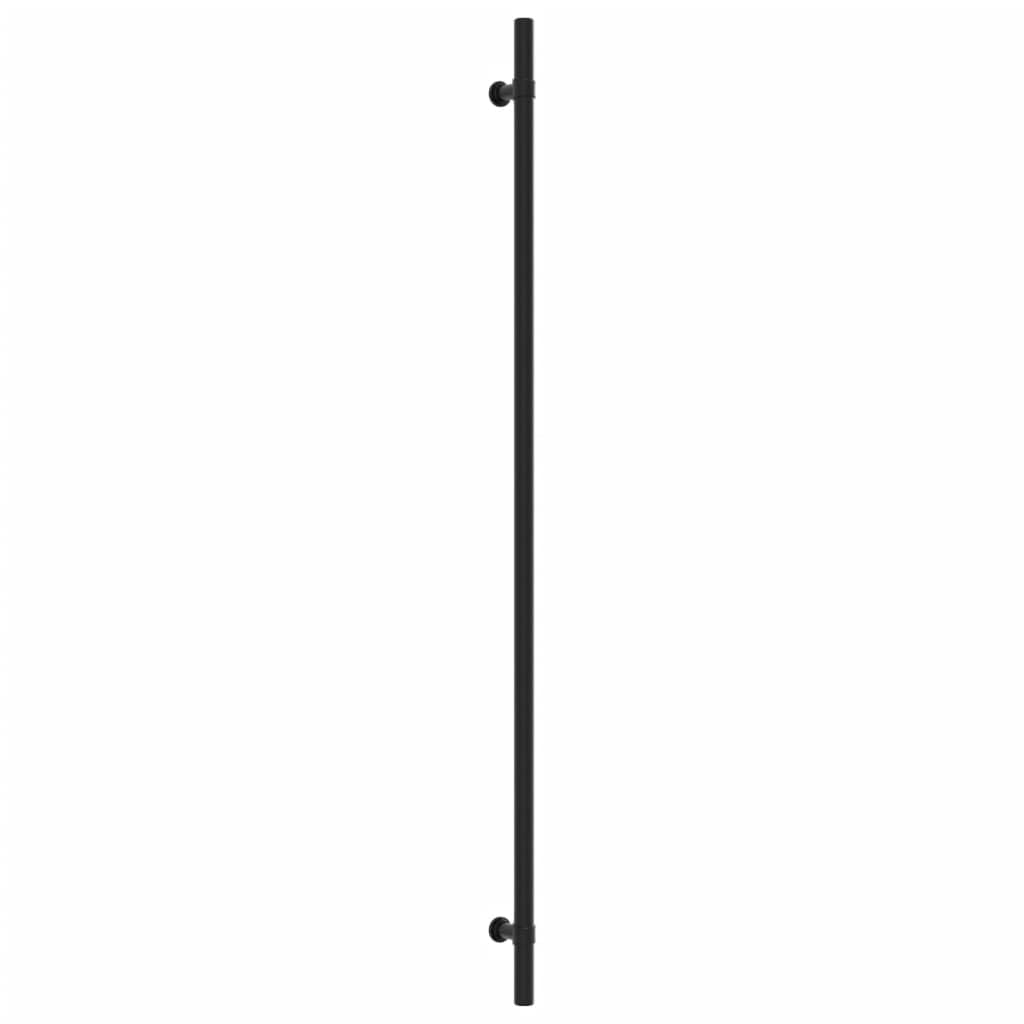 Gecheer 5 Pack Kitchen Door Handles Kitchen Cabinet Handles Stainless Steel Kitchen Cabinet T Bar Cupboard T Bar Handle Drawer Pulls Black 480 mm