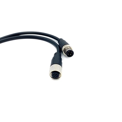 Cable conector M12 4 pines macho a hembra 3 metros miniatura 3