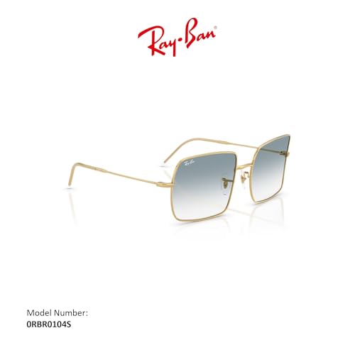 Image of Ray-Ban Sunglasses for Women - 0RBR0104S Square Reversed | Ray-Ban Sunglasses - Non-Polarized Lenses, Metal Frame Designer Sunglasses Womens