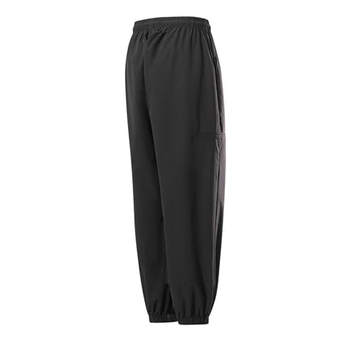 Men's Casual Jogger Pants Elastic Waist Lightweight Summer Outdoor Tapered Sweatpants with Drawstring for3