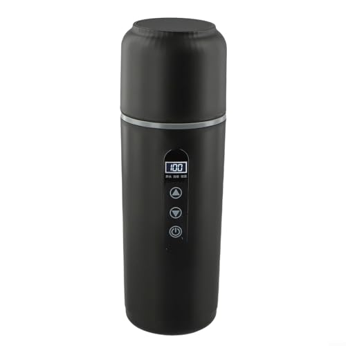 Tetera eléctrica portátil de 500ml con pantalla LCD miniatura 1