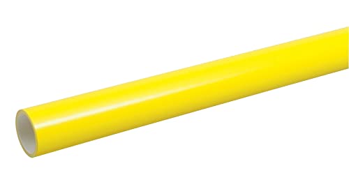 Fadeless Bulletin Board Paper, Fade-Resistant Paper for Classroom Decor, 48” x 12’, Sassy Yellow, 1 Roll