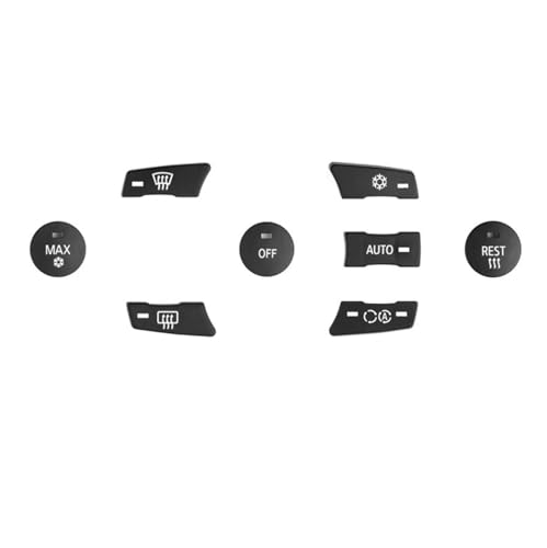 Kit de réparation pour Boutons de climatisation BMW E60 E61 Autocollant Lève-vitre Série 5 525i