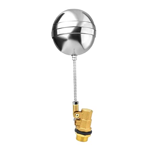 Generic Válvula de Esfera Flutuante de aço Inoxidável, Controle Automático de Válvula Flutuante, par