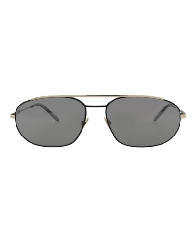 SAINT LAURENT SUNGLASSES SL 561 BLACK BLACK SILVER 61 MENS