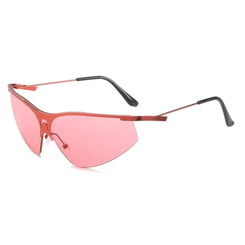 Fashion Punk Sports Sunglasses Men Women Luxury Half Frame Cat Eye Sun Glasses Uv400
