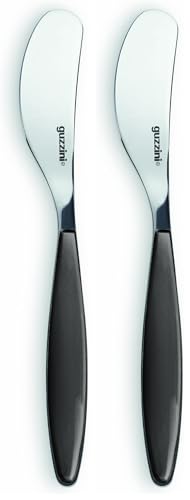 Guzzini, Couteau À Beurre 'Feeling', 16 cm, Gris (Lot de 2)