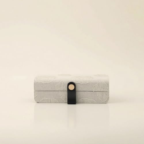 Boîte de rangement en tissu doux pour vos petits bijoux
