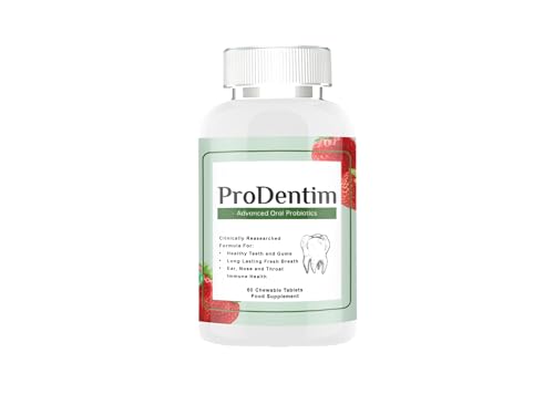 ProDentim Advanced Oral Probiotics (60 CHEWABLE Tablets) Probiotic Gum Health