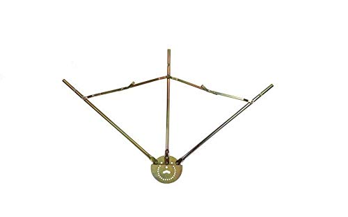 Miniatura 3 de Farmer Bob's Parts Paraguas completo rojo con 3 arcos de 40 pulgadas con soporte de eje TBT3 405474-405241