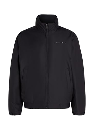 Calvin Klein Bomber noir 00GMF4O513 : la veste légère anti-vent
