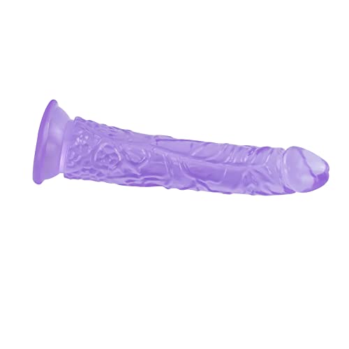 Image of Wearable Sex Strap-on with 7.87 Inches Clear Dildo, Harness & Strap-On Set, Adult Sex Toys for Female Masturbation and Lesbian