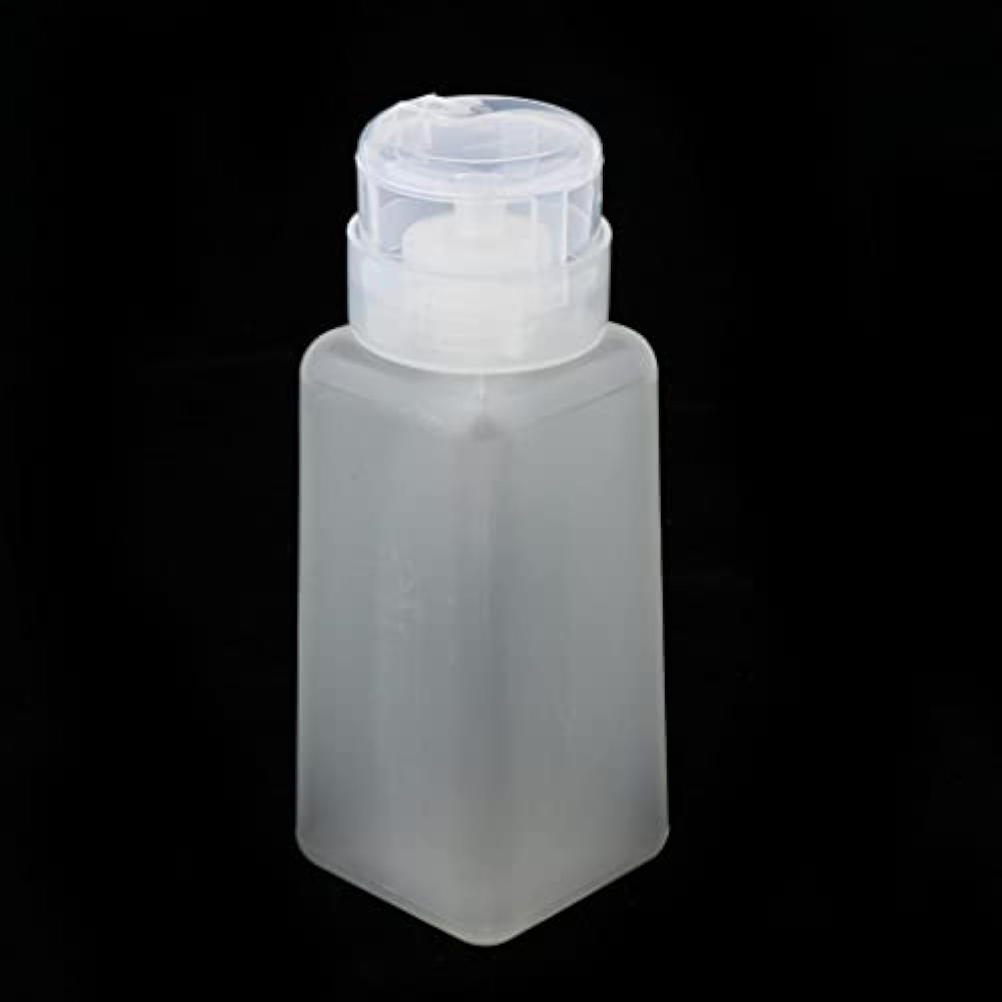 5x250ml Nail Art Tips Empty Dispenser Nail Remover Pump Bottle Clear Pump Head
