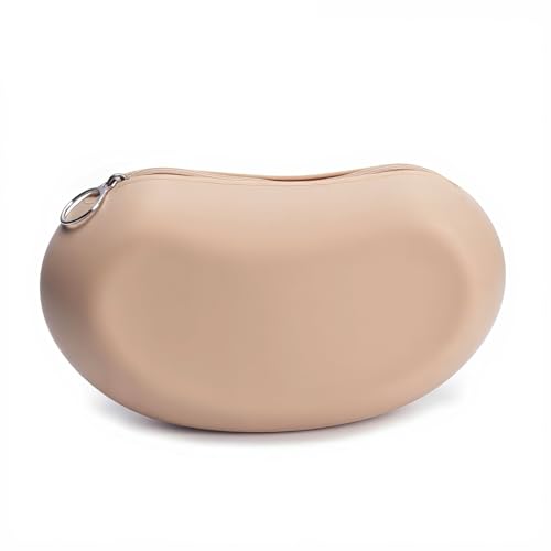 Silicone Makeup Bag for Travel, Zipper Makeup Tools Bag, Large