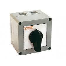 Onduleur tripolaire GX11 Lovato 32A commutateur de came 110x110 mm